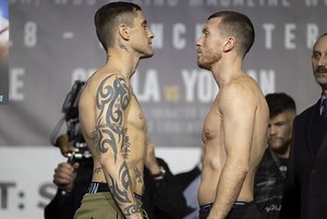 Photos: Ricky Burns vs. Cardle; Josh Kelly, David Allen - Weigh-In