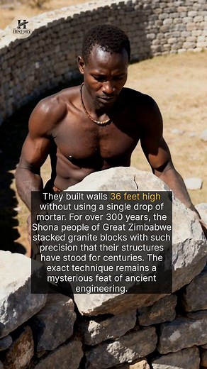 191K views · 2.8K reactions | The mysterious stone walls of Great Zimbabwe were built by the Shona people without a drop of mortar. | The History Page | Facebook