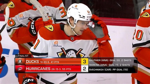 Energizer OT Game Winner: Cutter Gauthier