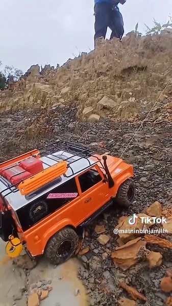 Layan Servo Winch #hobi #rc #rccrawler #Hiburan #scx10 #follower