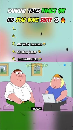 FAMILY GUY DID STAR WARS DIRTY! 💀🔥