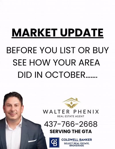 🏡October brought some noticeable shifts across Caledon, Bolton, and West Woodbridge, and whether you’re buying, selling, or just watching the market, these trends matter. Inventory moved differently in each area, prices reacted to fall demand, and buyer behaviour continued to adjust as we head toward year-end. Understanding these local changes can help you time your move, price correctly, and make smarter decisions in today’s market. If you want a breakdown tailored to your specific neighbourho