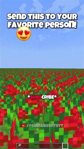 Minecraft Valentine's Day Special ❤ #minecraft #shorts #valentinesday