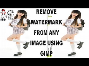 REMOVE WATERMARK FROM ANY IMAGE USING GIMP