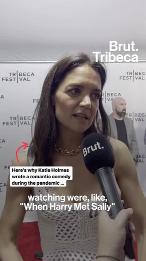 During the pandemic, Katie Holmes found inspiration in isolation …She premiered “Alone Together,” a pandemic-era rom-com, at the Tribeca Festival. #tribeca2022 #katieholmes #alonetogether | Brut