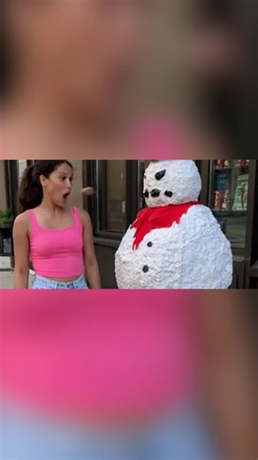 Robotic Snowman shakes things up 😅