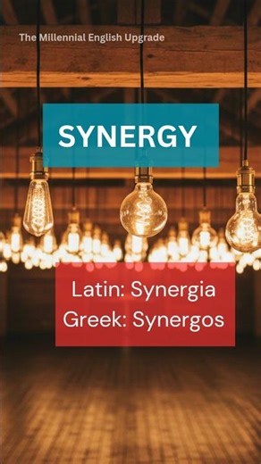 1 min vocab: The Synergy Secret: Why 1+1 = 3 in Business#shorts #advancedenglish