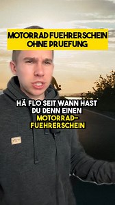 Krass: Motorrad ohne Prüfung fahren #motorrad | Finance Made Simple - Einfach Finanzen