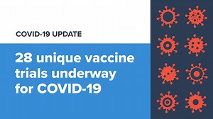 America’s biopharmaceutical companies are making progress in the fight against COVID-19. With 28 unique vaccines in trial, each day marks a step towards beating COVID-19. Stay updated on progress at phrma.org/coronavirus | PhRMA