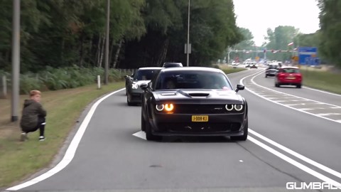 BMW Z8 Alpina goes full speed on open road