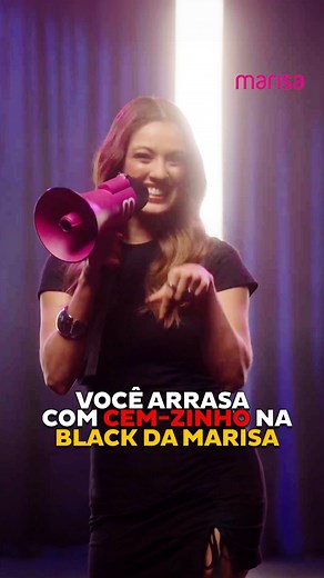 Lojas Marisa on Instagram: "Vocês pediram e ela voltou! E com uma fofoca das boas: a Black Da Marisa! 👀 Aqui você encontra blusas por R$19,99, vestidos por R$49,99 e muito mais! E melhor: no site e APP você encontra uma vitrine exclusiva com as Escolhas da Bia para arrasar com cem-zinho na Black da Marisa! 💖 Compre online ou corra até uma das 235 lojas físicas espalhadas pelo Brasil! 🛍️✨ #BlackFridayMarisa #Publi"