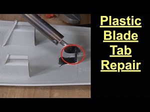 Plastic Blade Tab Repair (DF-EZN1)