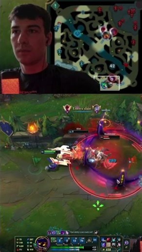 Short Veigar Double kill teamfight #leagueoflegends
