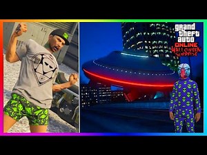 NEW Halloween Property, FREE Clothing/Mask, Alien, UFO 2025, Money, GTA 5 DLC (GTA Online Update)