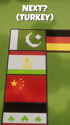 Day 18: Creating Tajikistan Flag in Minecraft 🇹🇯