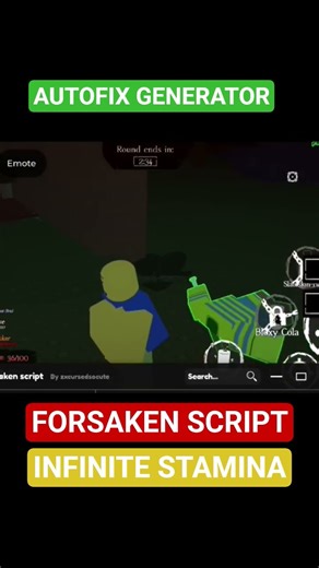 Forsaken Using Script #forsaken #forsakenroblox #forsakenscript