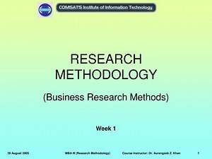 RESEARCH METHODOLOGY - SlideServe