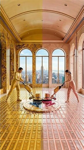 THIS EPOXY FLOOR LOOKS AMAZING! #epoxy #home #shorts