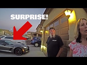 SURPRISING PARENTS WITH DREAM CAR!! (650 HP Z06 CORVETTE)*Emotional*