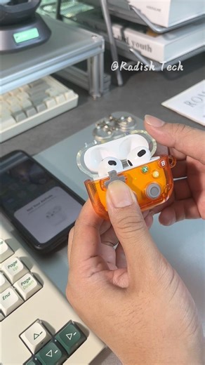 Game console? This AirPods cover is so beautiful, what do you think? #Digital Technology #Headphone