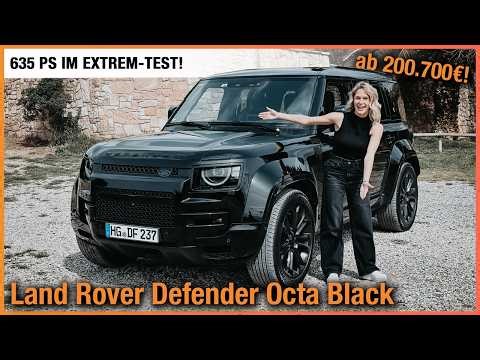 Land Rover Defender Octa Black (2026) Die OCTA Challenge: 635 PS im Extrem-Test! Fahrbericht | Test
