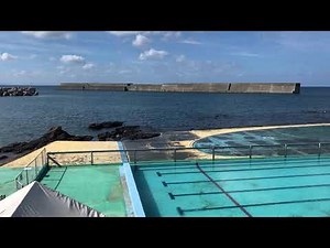 長崎鼻公園の海水プール | いちき串木野市