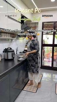 Chicken Briyani #instantpot #onepotmeal #amazonfinds #shortsviral #kitchen gadgets #shorts #kitchen