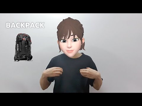 American Sign Language (ASL) Lesson: Backpack