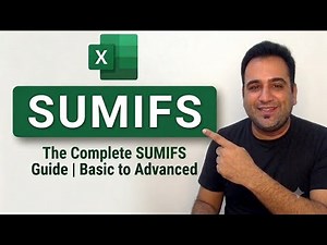 How to Use SUM , SUMIF and SUMIFS in Excel | Complete Step-by-Step Tutorial