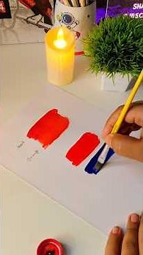 How to Blend Poster Colour/ BECOMING A MASTER POSTER COLOUR PAINTING DAY -7 #shorts #postercolour