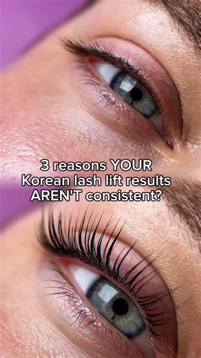 Mingma | Lash Lift | Brow Lamination | Trainer | Bristol 🇬🇧 on Instagram: "3 reasons you’re still not getting the results you want from a Korean lash lift You’re likely doing what the majority of artists do—focusing only on how lifted the lashes are instead of prioritising the quality of the lift and health of the lash hair. You don’t fully understand processing times and follow manufacturer timings too strictly, which leads to over-processed or under-processed lashes. There is a big misconcep