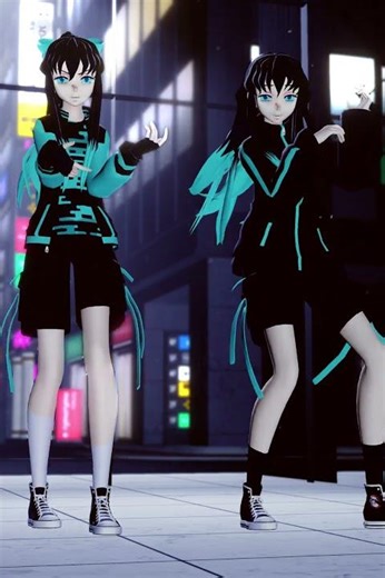 MMD x Demon Slayer - Barbie Girl - #muichiro #yuichiro #quickmagic