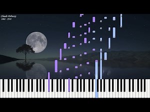 Claude Debussy - Suite Bergamasque: Clair de Lune | Piano Synthesia | Library of Music
