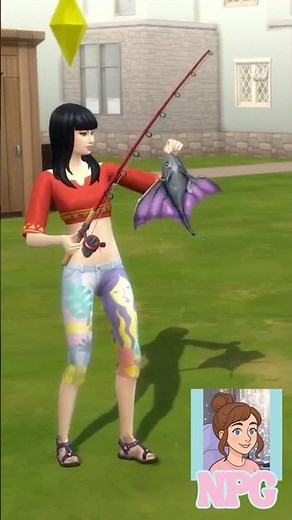 The Sims 4 Tips - How To Stock Your Pond With EVERY FISH In The Game - #sims4 #shorts