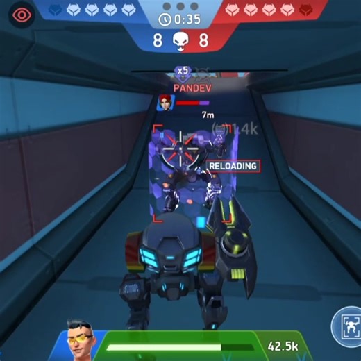 Mech Arena gameplay new weapon #mecharena #gaming #teammech #gamer #mecharenagameplay #games