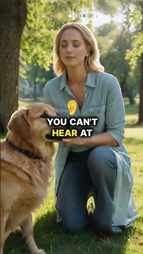 Dog Hearing vs Human Hearing The Incredible Difference! #CanineHearing #DogVsHuman #AnimalScience