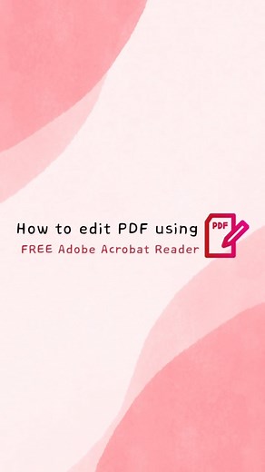 How to edit PDFs using FREE Adobe Acrobat Reader! ✏️ Like and Save for later! 💗 #howtoedit #howtoeditpdf #howtoeditpdffile #birthdaycalendar #birthdaytracker #printablebirthdaytracker #neverforgetbirthdays #birthmonthflowers #birthmonthflower #birthdaymonthflowers #editpdf #editpdfdocument #adobeacrobat #adobeacrobatreader #adobe #etsy #etsysuccess #adobetutorial #adobetutorials #designedwithcanva #goldenadelinedesign | Happy Little Yellow