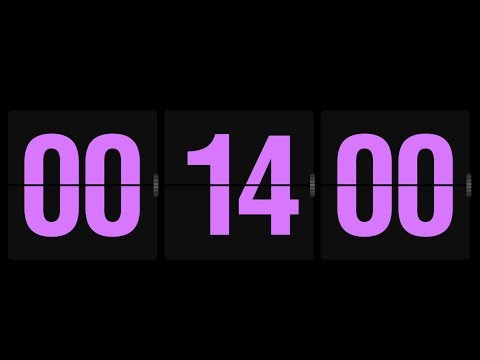 14 Minutes Purple Timer ⏳ Aesthetic Calm Countdown