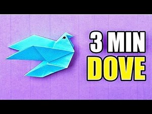 Origami Bird / Origami Dove / Peace Dove 🕊️