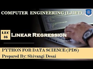 Lec-46_Linear Regression | Python For Data Science | Computer Engineering
