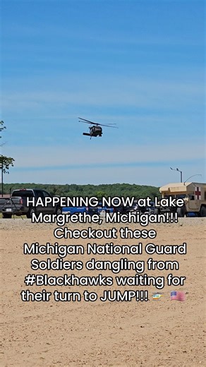 1.1K views · 835 reactions | #nadwc #minationalguard #annualtraining #goguard #blackhawks #jump #workhereservehere | Camp Grayling Joint Maneuver Training Center | Facebook