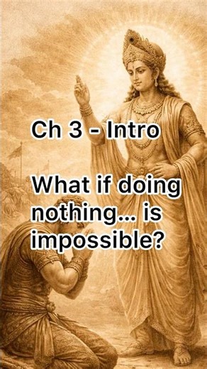 Gita Chapter 3 Introduction | Karma Yoga Explained Simply (Bhagavad Gita Ch. 3)