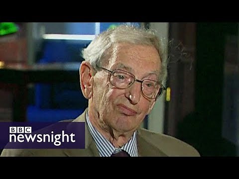 Jeremy Paxman interviews historian Eric Hobsbawm in 2002 - BBC Newsnight