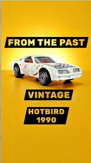 [FROM THE PAST] Hot Wheels Hotbird 37 1990 | Vintage Toy 1:64