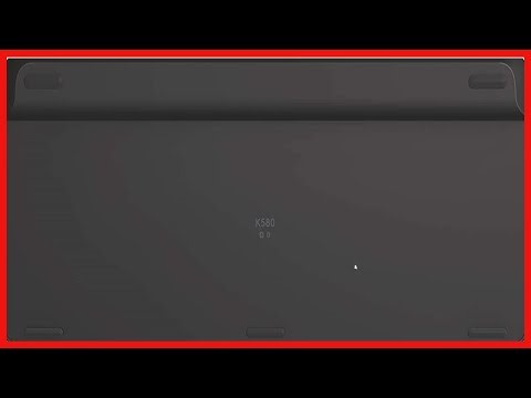 Logitech K580 Slim Multi Device Wireless Keyboard for Chrome OS BluetoothUSB Receiver