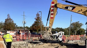 Drainage work for first phase of LA 30 roundabouts in Ascension Parish nears completion