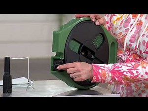 Bernini 40' Compact Fabric Garden Hose on Reel on QVC