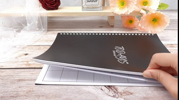 Geyee 2 Pack Daily Planner Undated Weekly Spiral Planner to Do List Notebook with Hourly Schedules Work Planner Appointment Organizer Daily Task for Men and Women School or Office Supplies