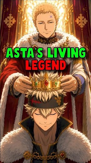 Asta's LIVING LEGEND As Wizard King 👑 | BLACK CLOVER