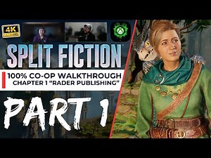 Split Fiction 100% CO-OP Walkthrough Part 1 [Chapter 1] Rader Publishing